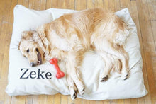 Load image into Gallery viewer, Tan Dog Bed Cover - Custom Dog Bed - Personalized Dog Bed - Light Brown Dog Bed - Pet Beds - Modern Dog Bed Cover - Dog Bed - ALL SIZES