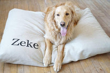 Load image into Gallery viewer, Tan Dog Bed Cover - Custom Dog Bed - Personalized Dog Bed - Light Brown Dog Bed - Pet Beds - Modern Dog Bed Cover - Dog Bed - ALL SIZES
