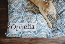 Load image into Gallery viewer, Dog Bed Cover - Dog Beds - Personalized Dog Bed - Custom Dog Bed - Pet Beds - Boho Dog Bed Cover - Dog Bed - ALL SIZES - Washable - Cute