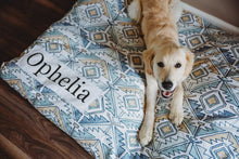 Load image into Gallery viewer, Dog Bed Cover - Dog Beds - Personalized Dog Bed - Custom Dog Bed - Pet Beds - Boho Dog Bed Cover - Dog Bed - ALL SIZES - Washable - Cute