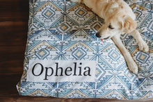 Load image into Gallery viewer, Dog Bed Cover - Dog Beds - Personalized Dog Bed - Custom Dog Bed - Pet Beds - Boho Dog Bed Cover - Dog Bed - ALL SIZES - Washable - Cute