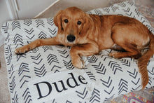 Load image into Gallery viewer, Dog Bed Cover - Arrow Dog Beds - Personalized Dog Bed - Custom Dog Bed - Pet Beds - Farmhouse Dog Bed Cover - Dog Bed - ALL SIZES - Washable