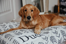 Load image into Gallery viewer, Dog Bed Cover - Arrow Dog Beds - Personalized Dog Bed - Custom Dog Bed - Pet Beds - Farmhouse Dog Bed Cover - Dog Bed - ALL SIZES - Washable