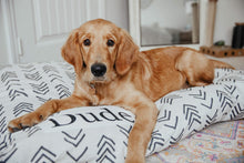 Load image into Gallery viewer, Dog Bed Cover - Arrow Dog Beds - Personalized Dog Bed - Custom Dog Bed - Pet Beds - Farmhouse Dog Bed Cover - Dog Bed - ALL SIZES - Washable
