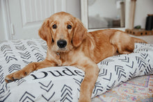 Load image into Gallery viewer, Dog Bed Cover - Arrow Dog Beds - Personalized Dog Bed - Custom Dog Bed - Pet Beds - Farmhouse Dog Bed Cover - Dog Bed - ALL SIZES - Washable