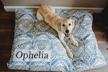 Load image into Gallery viewer, Dog Bed Cover - Dog Beds - Personalized Dog Bed - Custom Dog Bed - Pet Beds - Boho Dog Bed Cover - Dog Bed - ALL SIZES - Washable - Cute