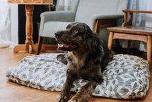 Load image into Gallery viewer, Farmhouse Dog Beds - Dog Bed Cover - Personalized Dog Bed - Custom Dog Bed - Pet Beds - Black and Tan Dog Bed Cover - ALL SIZES - Washable
