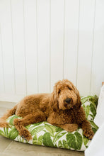 Load image into Gallery viewer, Boho Dog Bed Cover - Dog Beds - Personalized Dog Bed - Leaf Dog Bed - Pet Beds - Farmhouse Dog Bed Cover - ALL SIZES - Washable
