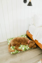 Load image into Gallery viewer, Boho Dog Bed Cover - Dog Beds - Personalized Dog Bed - Leaf Dog Bed - Pet Beds - Farmhouse Dog Bed Cover - ALL SIZES - Washable