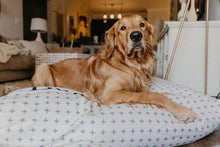 Load image into Gallery viewer, Farmhouse Dog Bed Cover - Dog Beds - Personalized Dog Bed - Custom Dog Bed - Pet Beds - Plus Sign - Boho - ALL SIZES - Washable