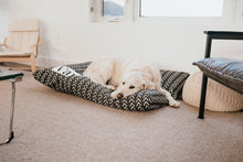 Load image into Gallery viewer, Dog Bed Cover - Black and White - Arrow Dog Beds - Personalized Dog Bed - Custom Bed - Pet Beds - Farmhouse Dog Bed - XS to XL - Washable