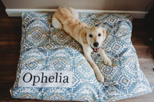 Load image into Gallery viewer, Dog Bed Cover - Dog Beds - Personalized Dog Bed - Custom Dog Bed - Pet Beds - Boho Dog Bed Cover - Dog Bed - ALL SIZES - Washable - Cute
